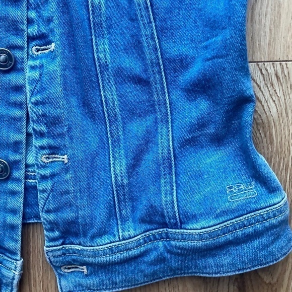 G-STAR Light blue button front Denim Jacket - XS - Picture 4 of 9